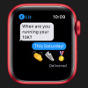 Apple Watch Series 6 44mm Red Aluminum Case with Red Sport Band (M00M3)